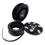 Conjunto Embreagem Compressor Trsa09 Honda Fit 2004 Até 07