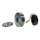 Conjunto Embreagem Magnético Compressor 208 307 308 Sanden