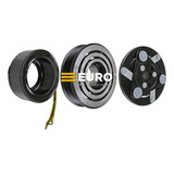 Conjunto Embreagem Sanden Trsa09 Honda Civic 2001 Até 2006