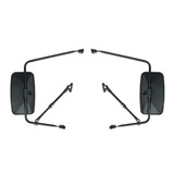 Conjunto Espelho Retrovisor Completo Ford F4000 Ate 1998