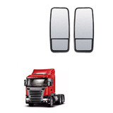 Conjunto Espelho Scania T R 113 143 Plano Bifocal Par