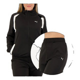 Conjunto Esportivo Puma Tricot Suit Feminino Agasalho Origna