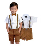 Conjunto Estiloso Roupa Infantil Menino Bebe