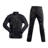 Conjunto Farda Gandola Tática Calça E Camuflado Avb Cp