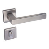 Conjunto Fechadura 455 La Fonte Interna Inox Lixado