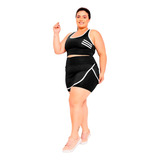 Conjunto Feminino Academia Fitness Plus Size