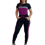 Conjunto Feminino Blusa Manga