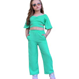 Conjunto Feminino Infantil juvenil Blogueirinha Roupa Menina