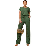 Conjunto Feminino Moletinho Calça E Blusa Premium Até O Gg