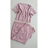 Conjunto Feminino Vestido E Casaquinho Outono Inverno