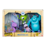 Conjunto Figura De Ação Disney Monstros S a 4 Figura Mattel