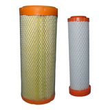 Conjunto Filtro De Ar Tl70 65 80 Original Interno Externo