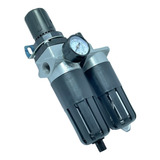Conjunto Filtro Regulador E Lubrificador Werk 1 2 Ar Comp 