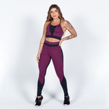 Conjunto Fitness Dily Legging E Top