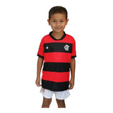 Conjunto Flamengo Uniforme Infantil