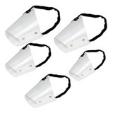 Conjunto Focinheiras De Polipropileno 5 Peças 1 Ao 5