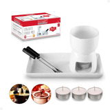 Conjunto Fondue 6 Peças Jantar Romântico Presente Namorado