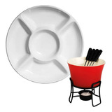 Conjunto Fondue Hauskraft Petisqueira 5 Divisórias