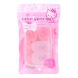Conjunto Frascos Viagem Sanrio Modelo Hello Kitty 5 Pçs.