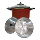 Conjunto Grande 3x1 Banho Maria Pudim Cuscuz Legumes Vapor