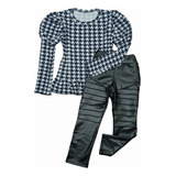 Conjunto Infantil Blusa Frio Calça Legging