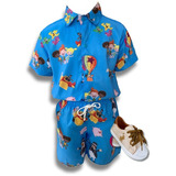 Conjunto Infantil Camisa Bermuda