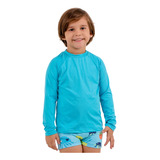Conjunto Infantil Com Proteção Solar Uv 50 Blusa E Sunga