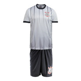 Conjunto Infantil Corinthians Dry Layer Camisa