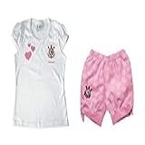 Conjunto Infantil Corinthians Rosa