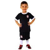 Conjunto Infantil Corinthians Uniforme Artilheiro Oficial