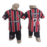 Conjunto Infantil Do São Paulo 2024 25