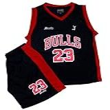 CONJUNTO INFANTIL ESPORTIVO BASQUETE GOLA V PRETO BUL M