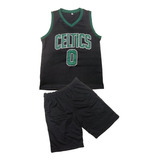 Conjunto Infantil Juvenil Basquete Times Celtics