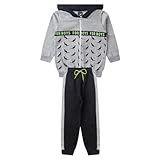 Conjunto Infantil Masculino Inverno Menino Quentinho Moletom Com Calça Kangulu - Tamanhos De 1 A 14 Anos -Colorido- 6-