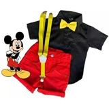 Conjunto Infantil Mickey Camisa
