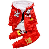 Conjunto Infantil Mickey Disney 3 Peças Pronta Entrega