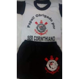 Conjunto Infantil Time Baby Corinthians