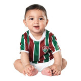Conjunto Infantil Uniforme Fluminense Dry