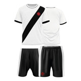 Conjunto Infantil Vasco Da Gama Shorts E Camisa Oficial