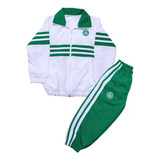 Conjunto Inverno Infantil Palmeiras Agasalho Jaqueta E Calça