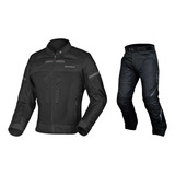 Conjunto Jaqueta Moto Fem Shiver Tipo X11 Calca Motoqueiro