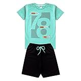 Conjunto Juvenil Masculino Verão Authentic Verde Tamanho 10