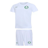 Conjunto Juvenil Palmeiras 1914 Camiseta Calção