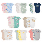 Conjunto Kit Body Carters 3 Peças Manga Curta Menino menina