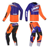 Conjunto Kit Calça   Camisa Ims Flex Infantil Motocross