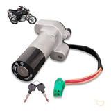 Conjunto Kit Trava Chave De Ignição Intruder 125 2012 A 2015