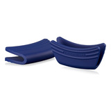 Conjunto Le Creuset 2 Pegadores De Alças Silicone Azure Blue