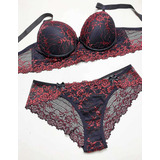 Conjunto Lingerie Plus Size Sensual Conjunto De Renda Luxo
