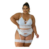 Conjunto Lingerie Plus Size Sensual Sexy nara