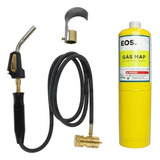 Conjunto Maçarico Automático Turbo C Mangueira Refil Mapp